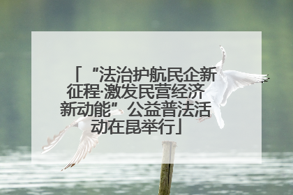 “法治护航民企新征程·激发民营经济新动能”公益普法活动在昆举行
