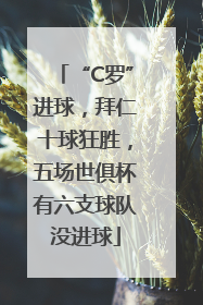 “C罗”进球，拜仁十球狂胜，五场世俱杯有六支球队没进球