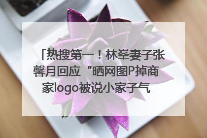热搜第一！林峯妻子张馨月回应“晒网图P掉商家logo被说小家子气”：没那么多想法，可能有人恶意解读