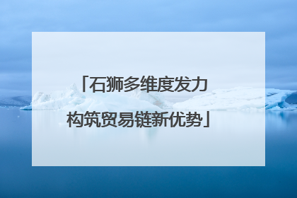 石狮多维度发力 构筑贸易链新优势