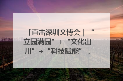 直击深圳文博会｜“立园满园”+“文化出川”+“科技赋能”，成都传媒发布三大文创领域合作清单