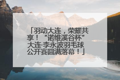 羽动大连，荣耀共享！“诺维溪谷杯”大连·李永波羽毛球公开赛圆满落幕！