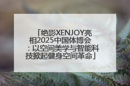绝影XENJOY亮相2025中国体博会：以空间美学与智能科技掀起健身空间革命