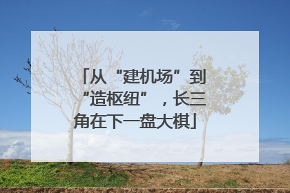从“建机场”到“造枢纽”，长三角在下一盘大棋