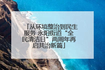 从环境整治到民生服务 永阳街道“全民清洁日”两周年再启共治新篇