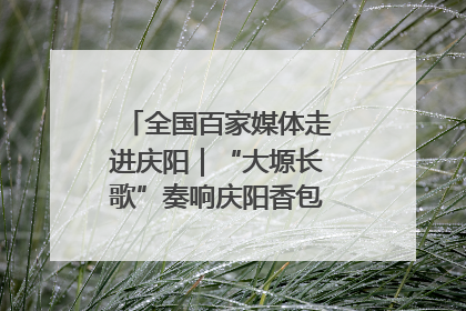 全国百家媒体走进庆阳｜“大塬长歌”奏响庆阳香包民俗文化节序曲