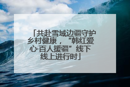 共赴雪域边疆守护乡村健康，“韩红爱心·百人援疆”线下线上进行时