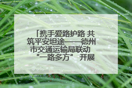 携手爱路护路 共筑平安坦途——德州市交通运输局联动 “一路多方” 开展路政宣传月活动