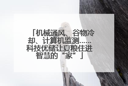 机械通风、谷物冷却、计算机监测……科技优储让夏粮住进智慧的“家”
