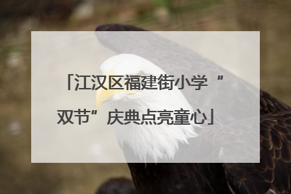 江汉区福建街小学“双节”庆典点亮童心