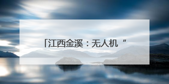 江西金溪：无人机“飞防”破丘陵植保难题 守护万亩早稻丰收