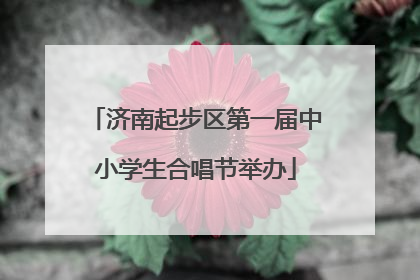 济南起步区第一届中小学生合唱节举办