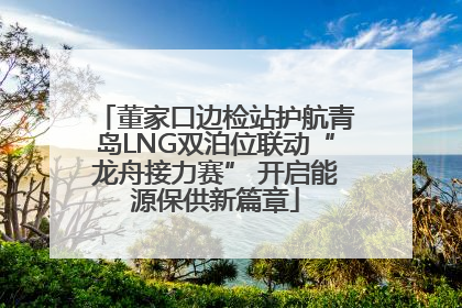 董家口边检站护航青岛LNG双泊位联动“龙舟接力赛” 开启能源保供新篇章