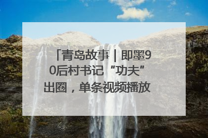 青岛故事｜即墨90后村书记“功夫”出圈，单条视频播放量过600万