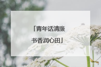 青年话清廉 书香润心田