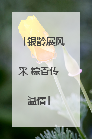 银龄展风采 粽香传温情